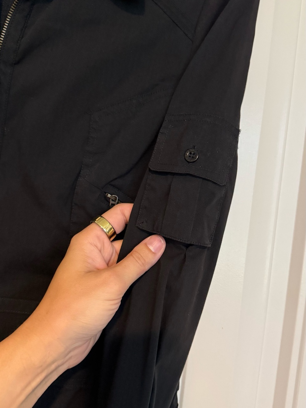 Utility Style Zip Jacket - Picture 2 of 5